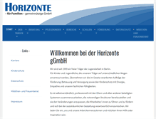 Tablet Screenshot of horizonte.biz